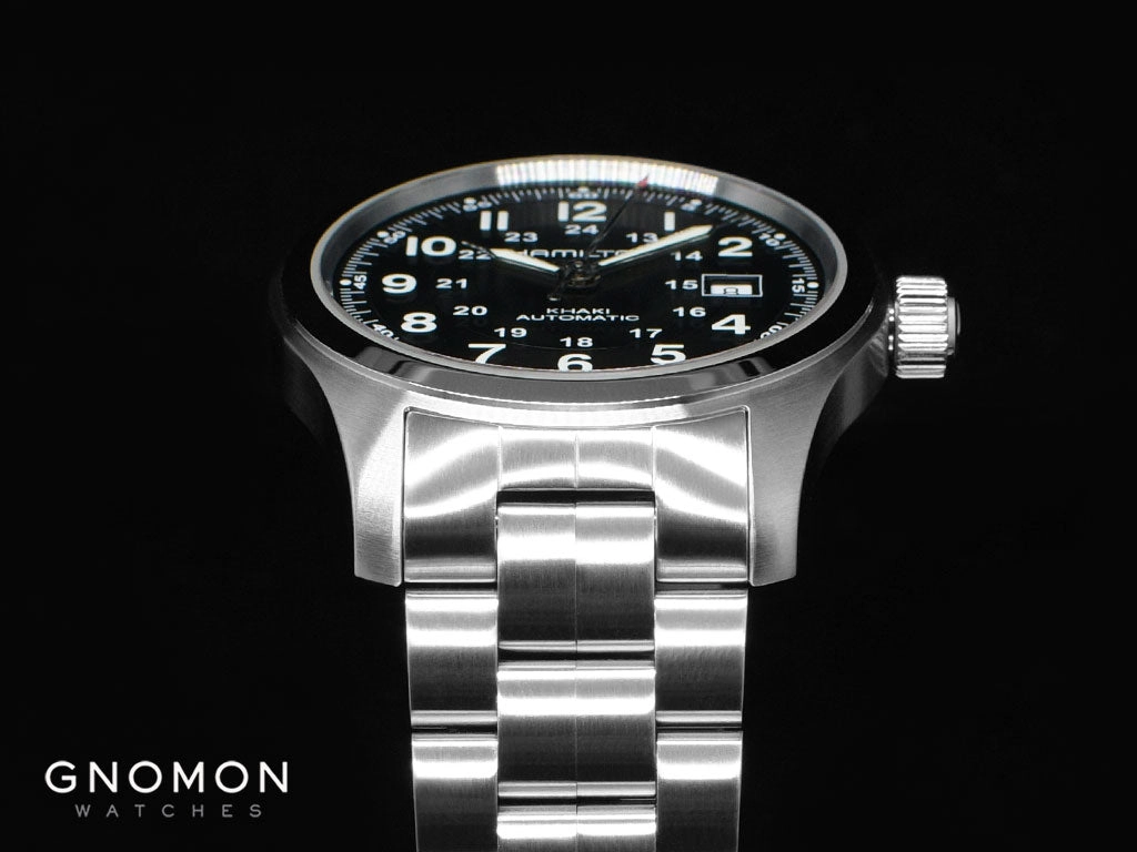 Khaki Field Automatic Black 42 - Bracelet Ref. H70515137