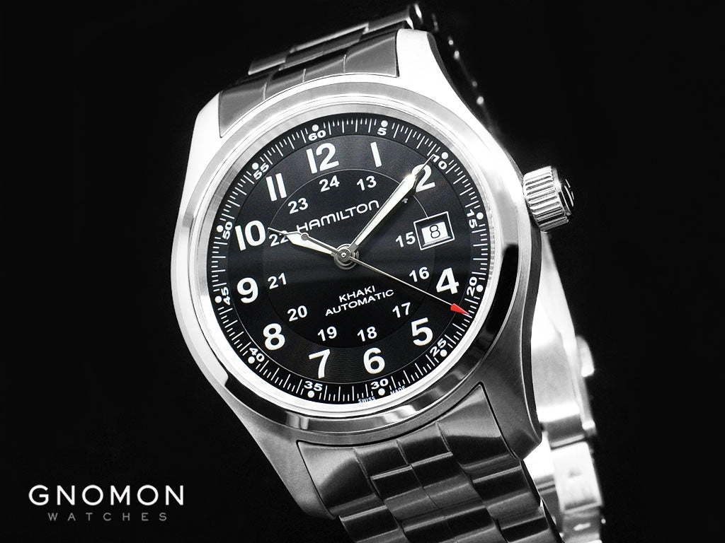 Khaki Field Automatic Black 42 - Bracelet Ref. H70515137