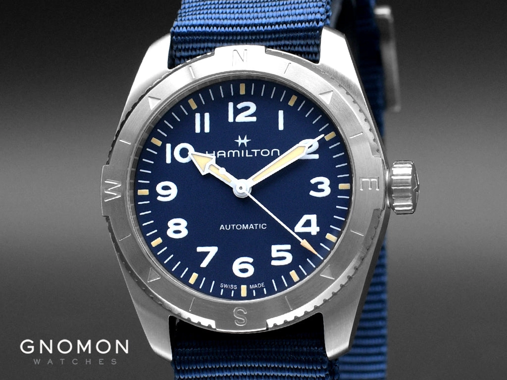 Khaki Field Expedition Auto 37 Blue - Nylon Ref. H70225940