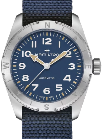 Khaki Field Expedition Auto 37 Blue - Nylon Ref. H70225940