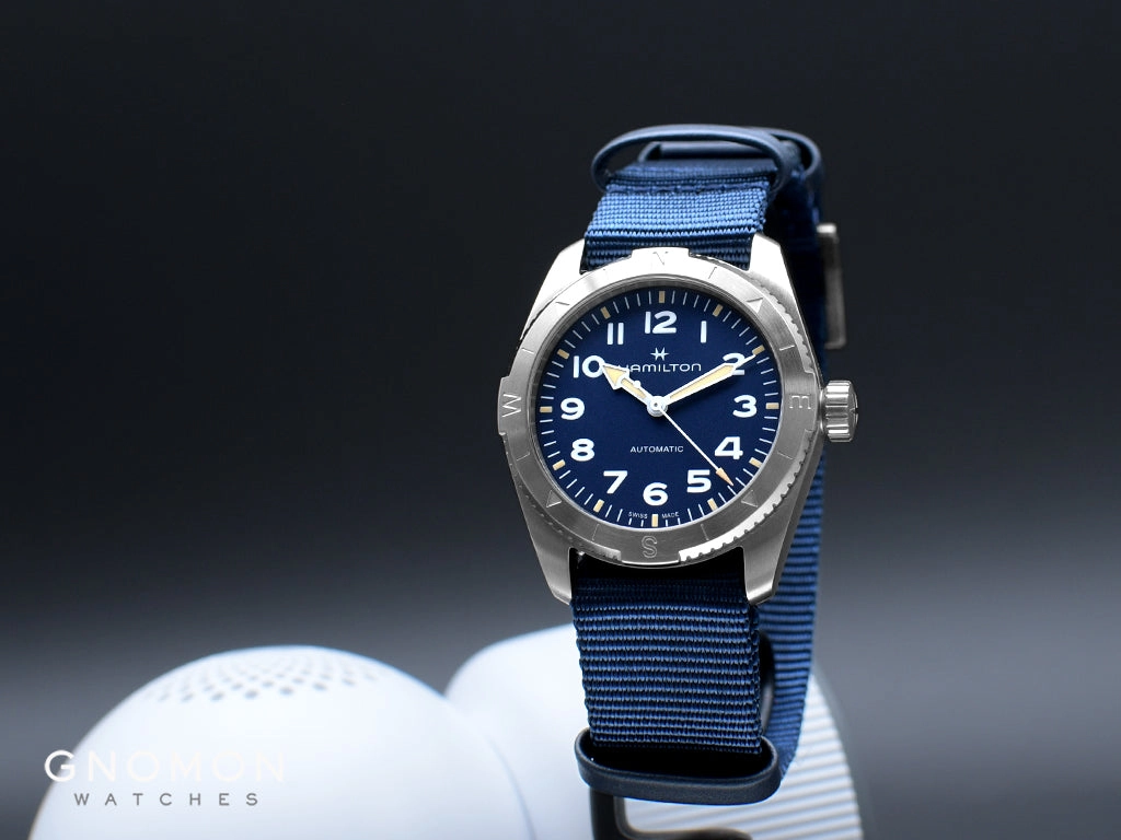 Khaki Field Expedition Auto 37 Blue - Nylon Ref. H70225940