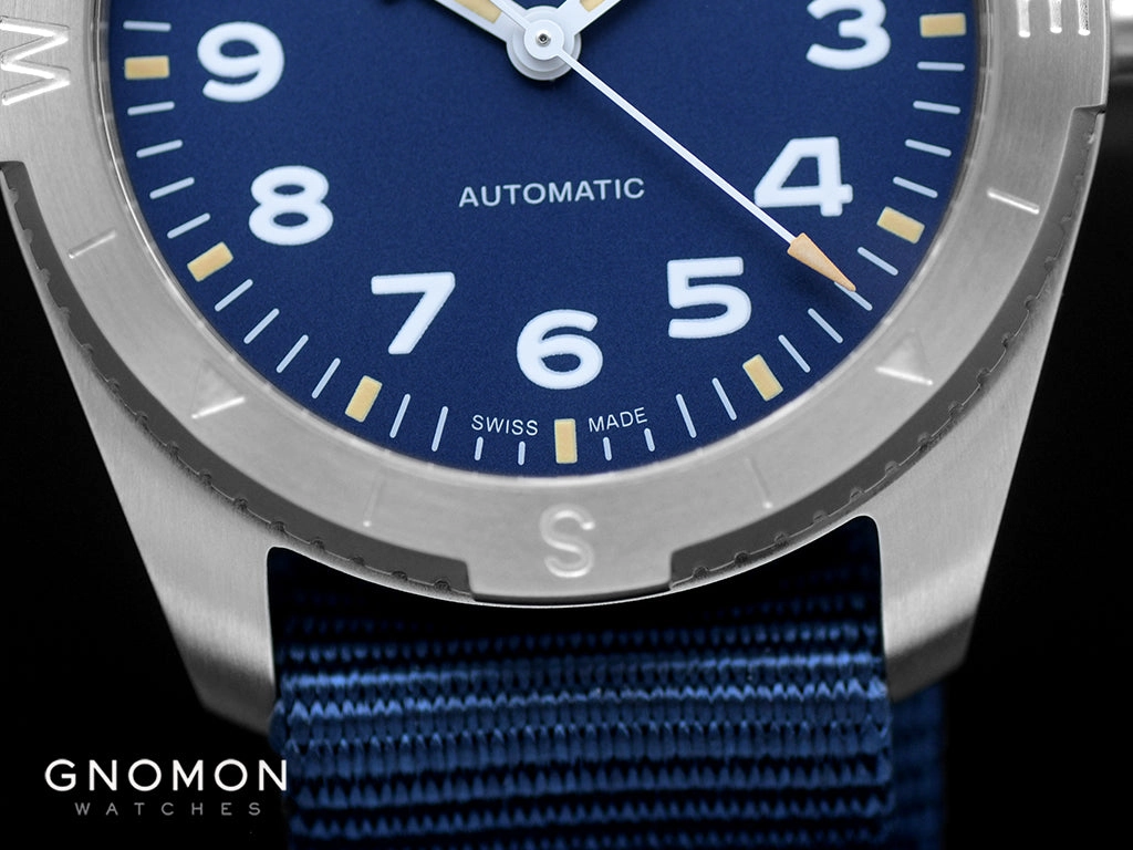 Khaki Field Expedition Auto 37 Blue - Nylon Ref. H70225940