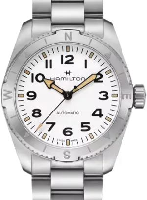 Khaki Field Expedition Auto 37 White - Bracelet Ref. H70225110