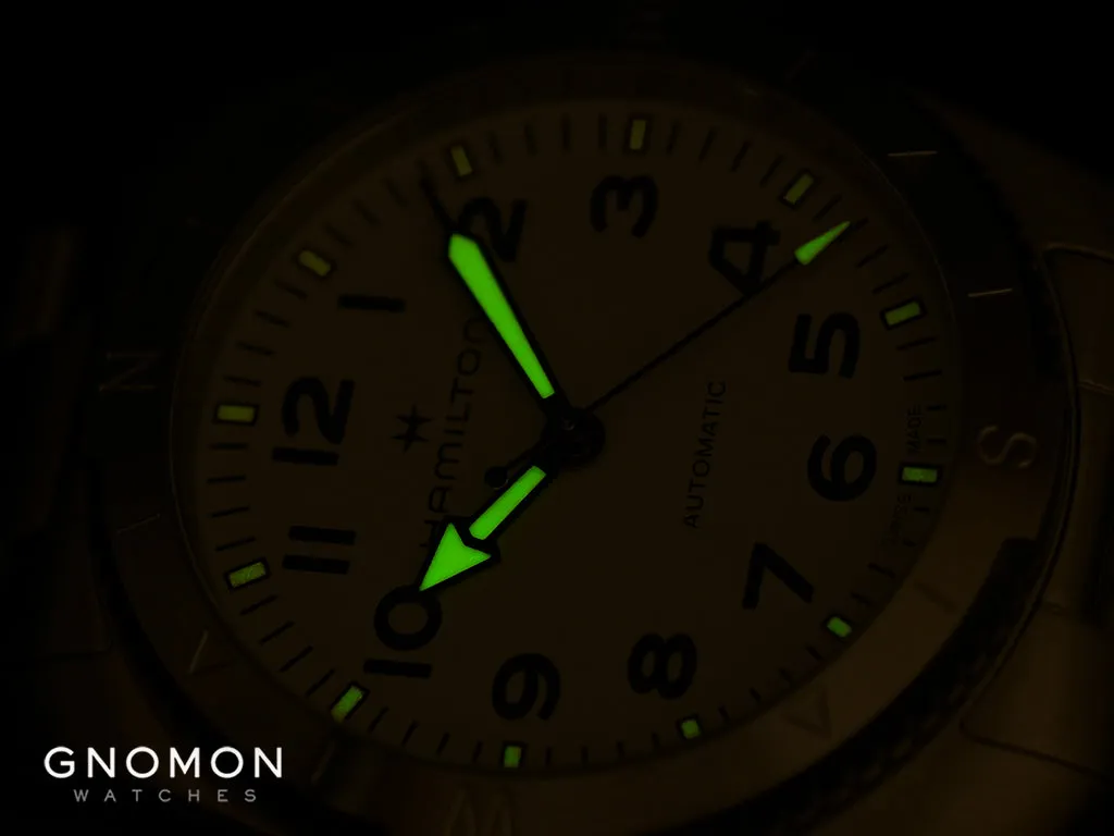 Khaki Field Expedition Auto 37 White - Bracelet Ref. H70225110