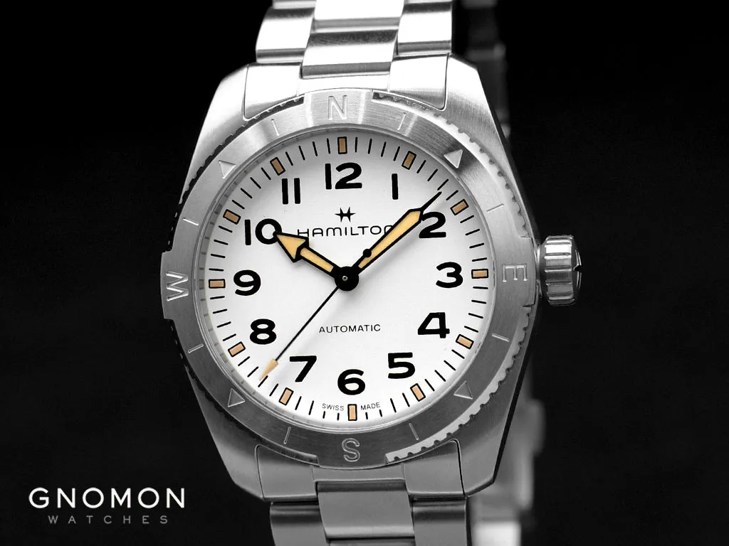 Khaki Field Expedition Auto 37 White - Bracelet Ref. H70225110