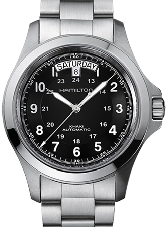 Khaki Field King Auto Black - Bracelet Ref. H64455133