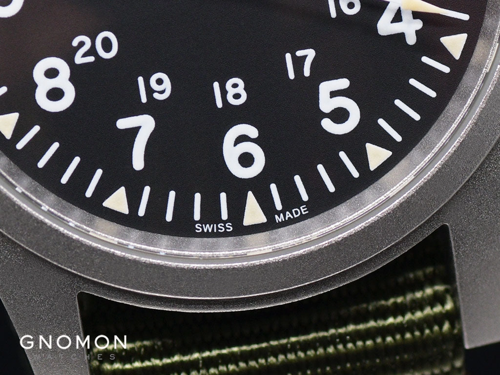 Khaki Field Mechanical Handwinding Black 38 Ref. H69439931