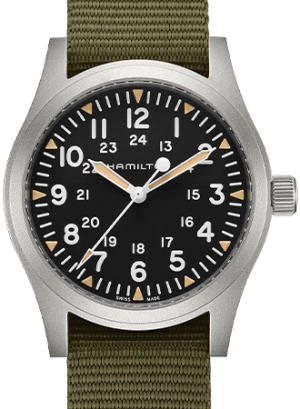 Khaki Field Mechanical Handwinding Black 42 Ref. H69529933
