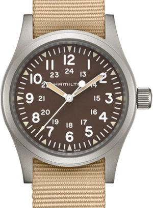 Khaki Field Mechanical Handwinding Brown 38 Ref. H69439901