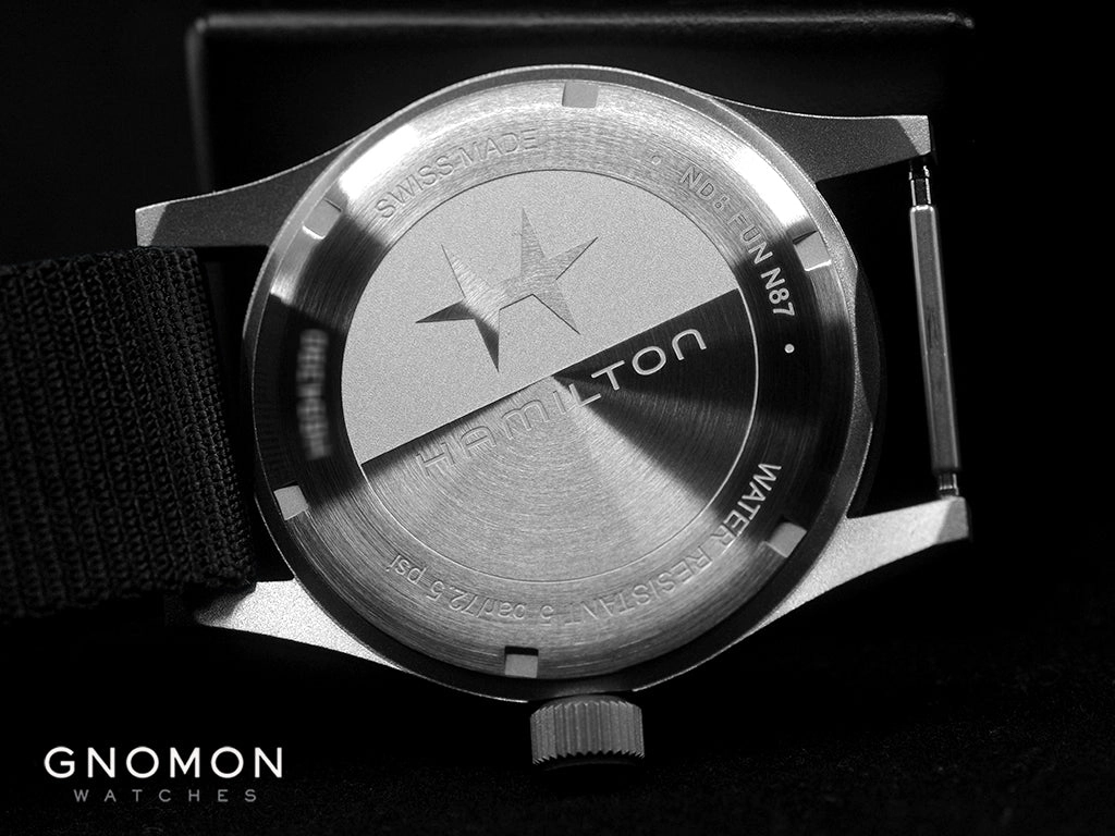 Khaki Field Mechanical Handwinding White 38 - Black Nylon Strap Ref. H69439910