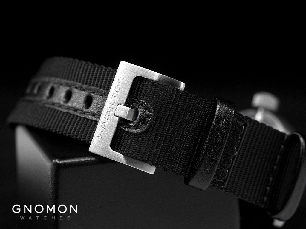Khaki Field Mechanical Handwinding White 38 - Black Nylon Strap Ref. H69439910