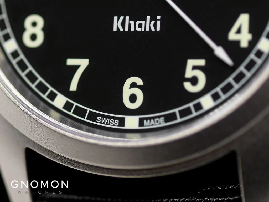 Khaki Field Quartz 38mm Black Ref. H69401430