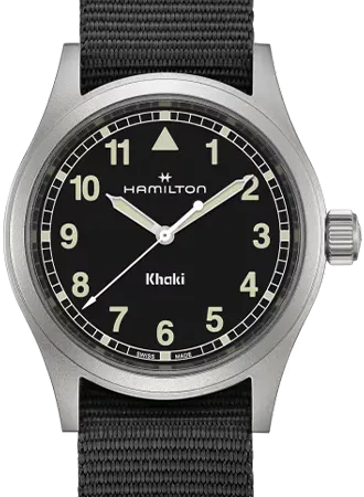 Khaki Field Quartz 38mm Black Ref. H69401430