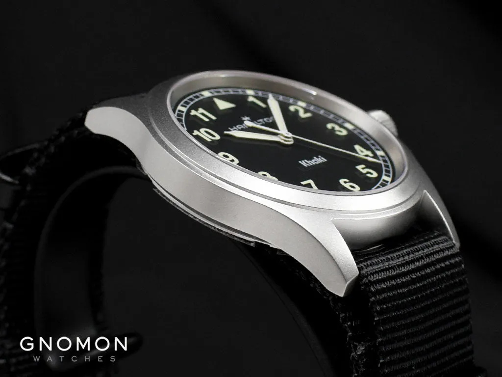 Khaki Field Quartz 38mm Black Ref. H69401430