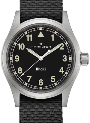Khaki Field Quartz 38mm Black Ref. H69401430