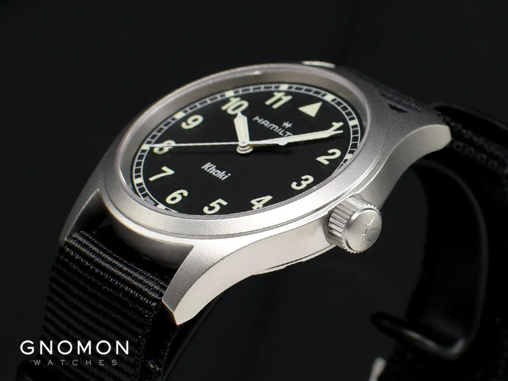 Khaki Field Quartz 38mm Black Ref. H69401430