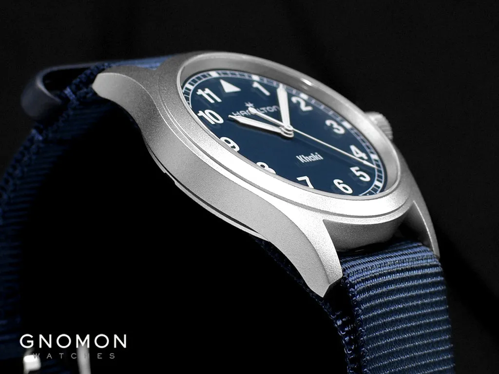 Khaki Field Quartz 38mm Blue Ref. H69401940