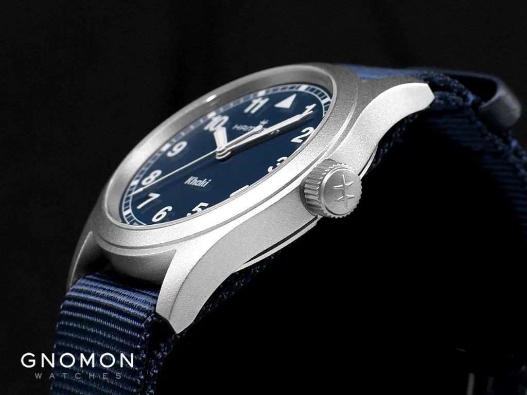 Khaki Field Quartz 38mm Blue Ref. H69401940