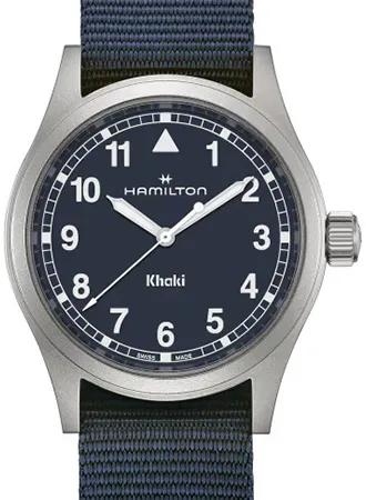 Khaki Field Quartz 38mm Blue Ref. H69401940