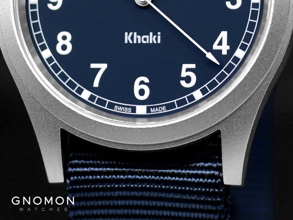 Khaki Field Quartz 38mm Blue Ref. H69401940
