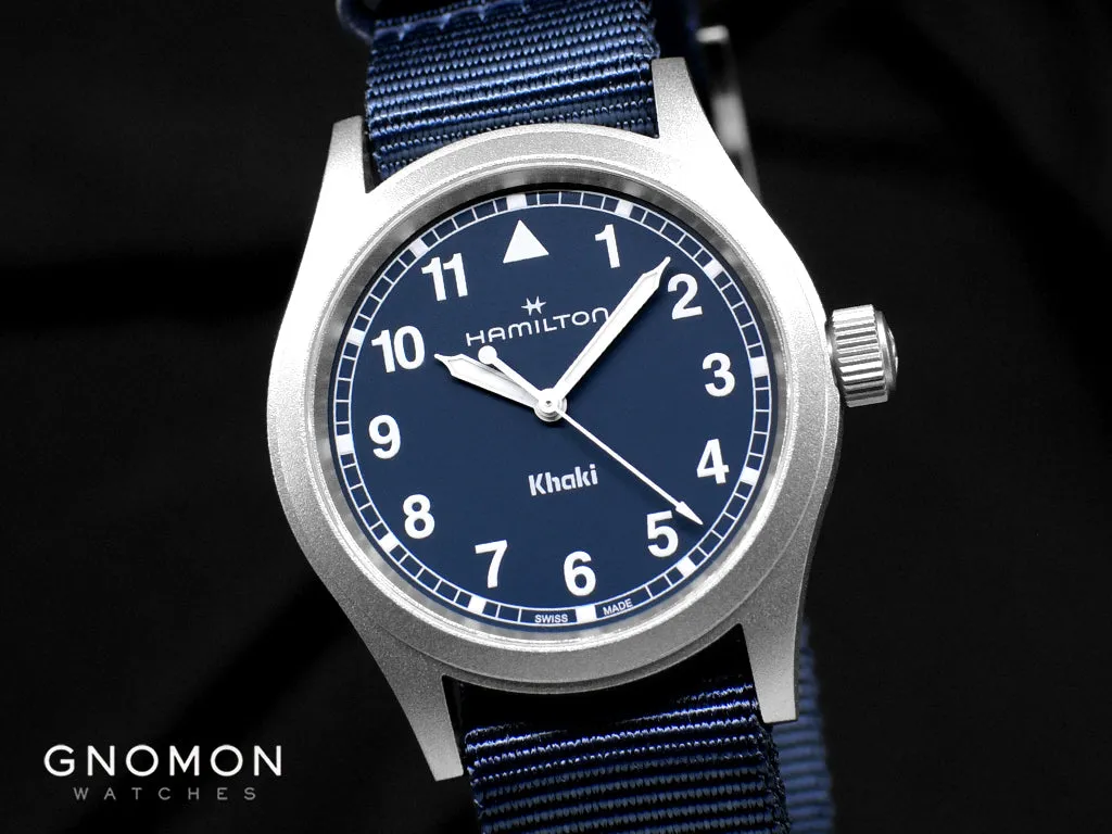 Khaki Field Quartz 38mm Blue Ref. H69401940