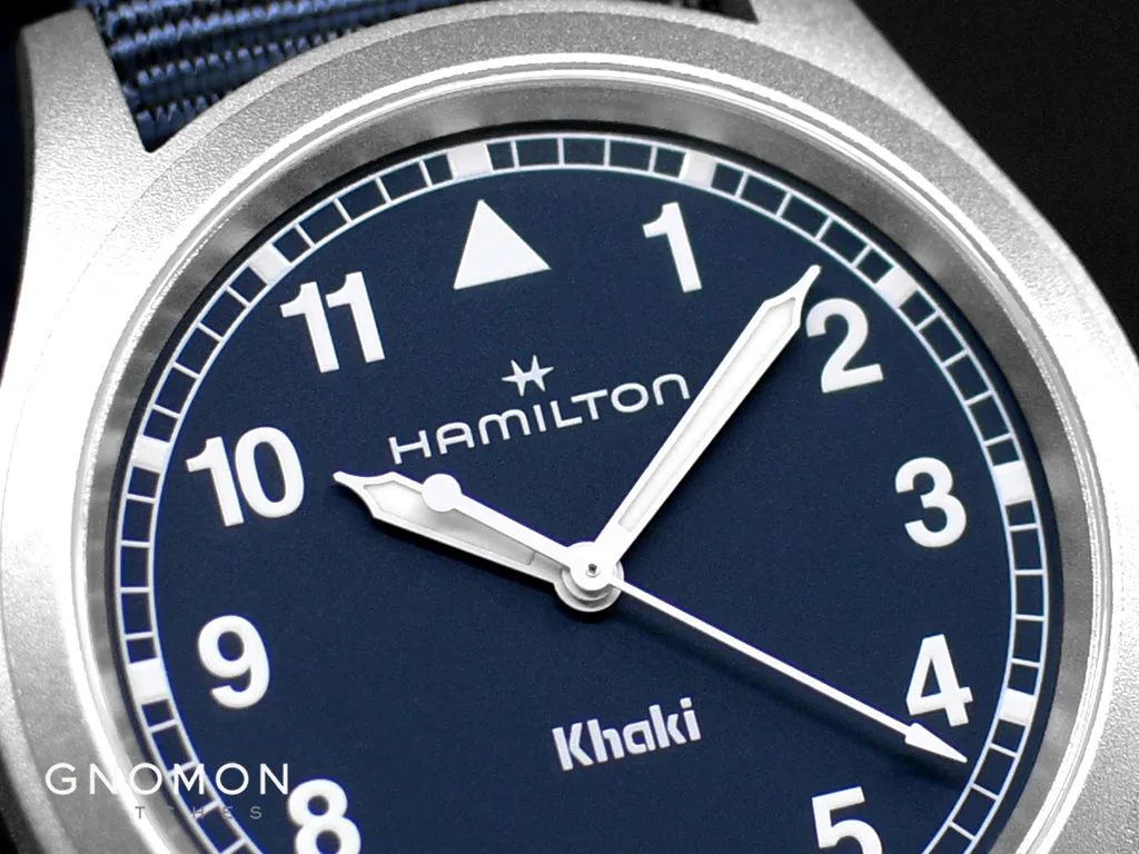 Khaki Field Quartz 38mm Blue Ref. H69401940