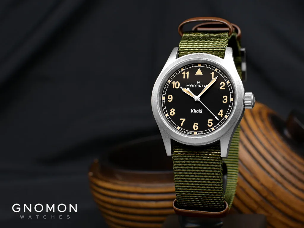 Khaki Field Quartz 38mm Vintage Black Ref. H69401930