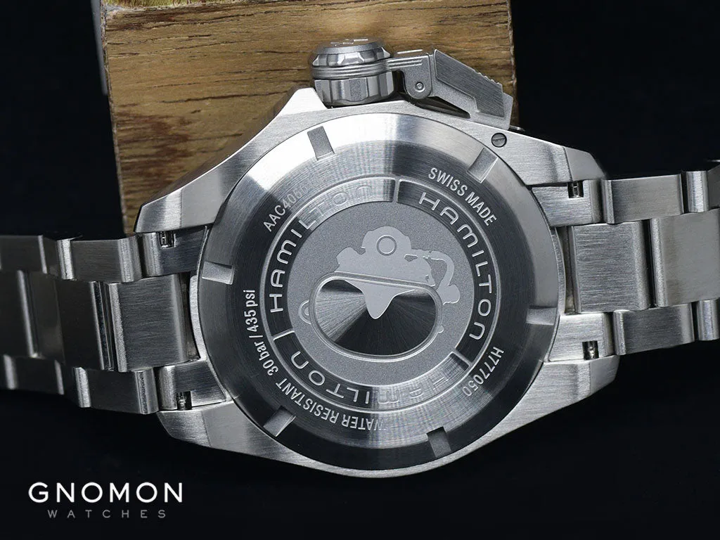 Khaki Navy Frogman Blue - Bracelet Ref. H77705145