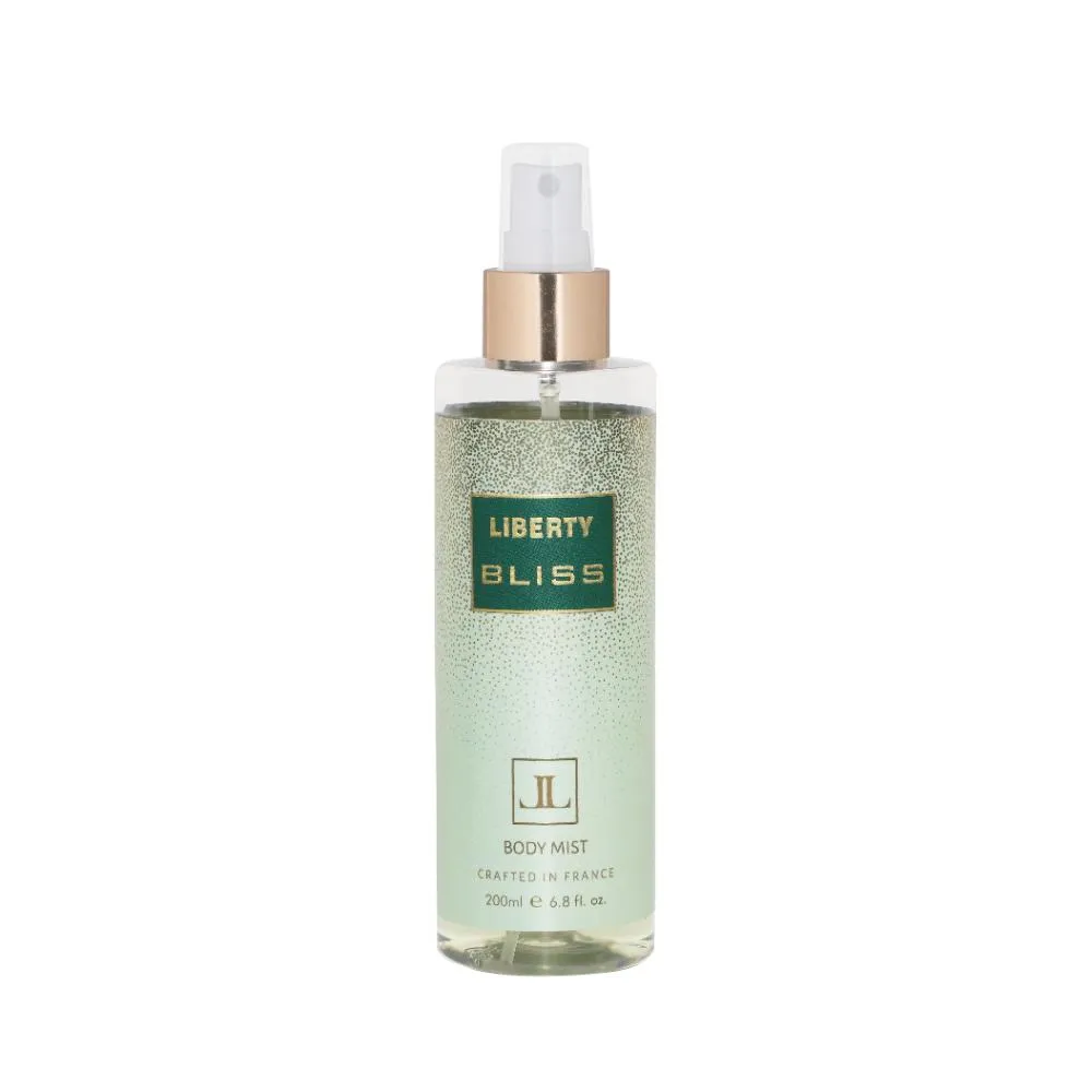 Liberty Luxury Bliss Body Mist for Men & Women Long Lasting Aquatic Fragrance Travel Friendly Perfume Body Spray Crafted in France 200ml