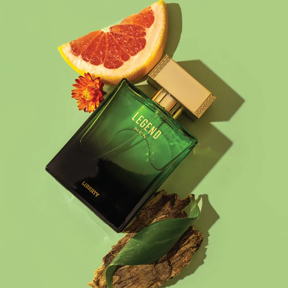 Liberty Luxury Legend Perfume for Men (100ml/3.4Oz), Eau de Toilette (EDT), Crafted in France, Long Lasting Smell, Oriental & Woody notes