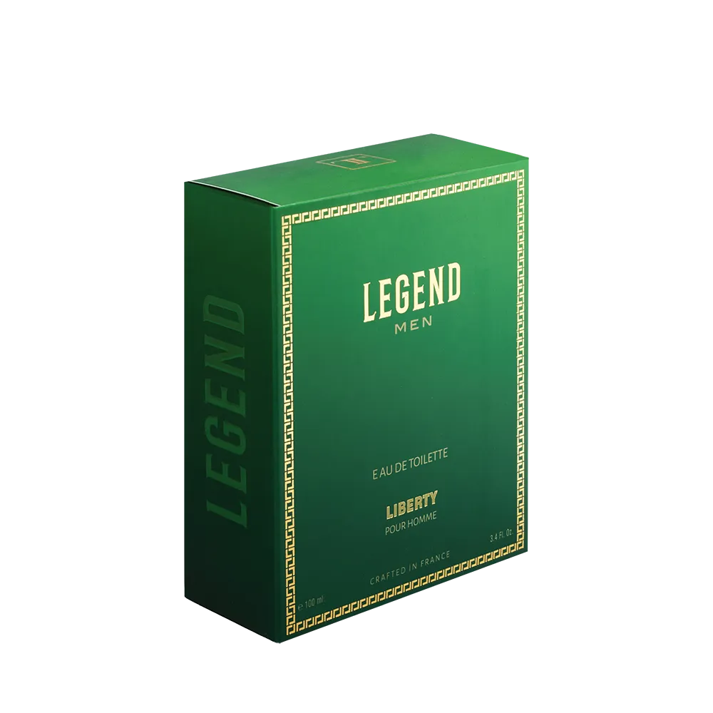 Liberty Luxury Legend Perfume for Men (100ml/3.4Oz), Eau de Toilette (EDT), Crafted in France, Long Lasting Smell, Oriental & Woody notes