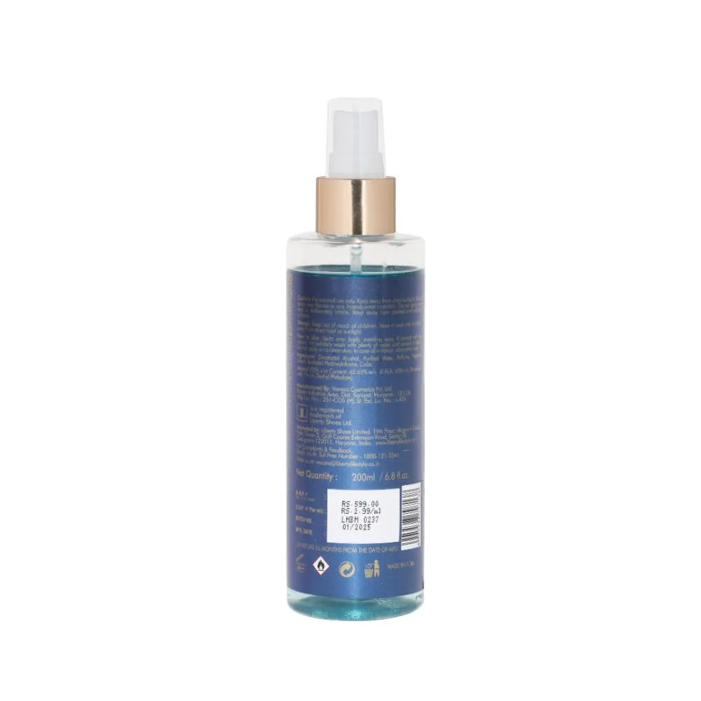 Liberty Luxury Marine Body Mist for Men & Women Long Lasting Aquatic Fragrance Travel Friendly Perfume Body Spray Crafted in France 200ml