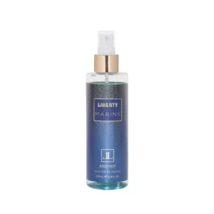 Liberty Luxury Marine Body Mist for Men & Women Long Lasting Aquatic Fragrance Travel Friendly Perfume Body Spray Crafted in France 200ml
