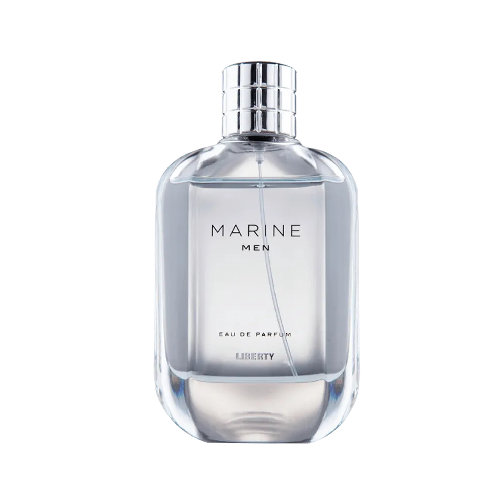 Liberty Luxury Marine Perfume for Men (100ml/3.4Oz), Eau De Parfum (EDP), Crafted in France, Long Lasting Smell, Fresh & Aquatic notes.