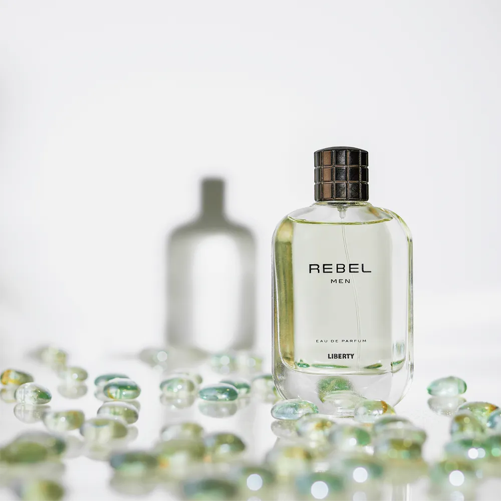 Liberty Luxury Rebel Perfume for Men (100ml/3.4Oz), Eau De Parfum (EDP), Crafted in France, Long Lasting Smell, Aromatic notes.