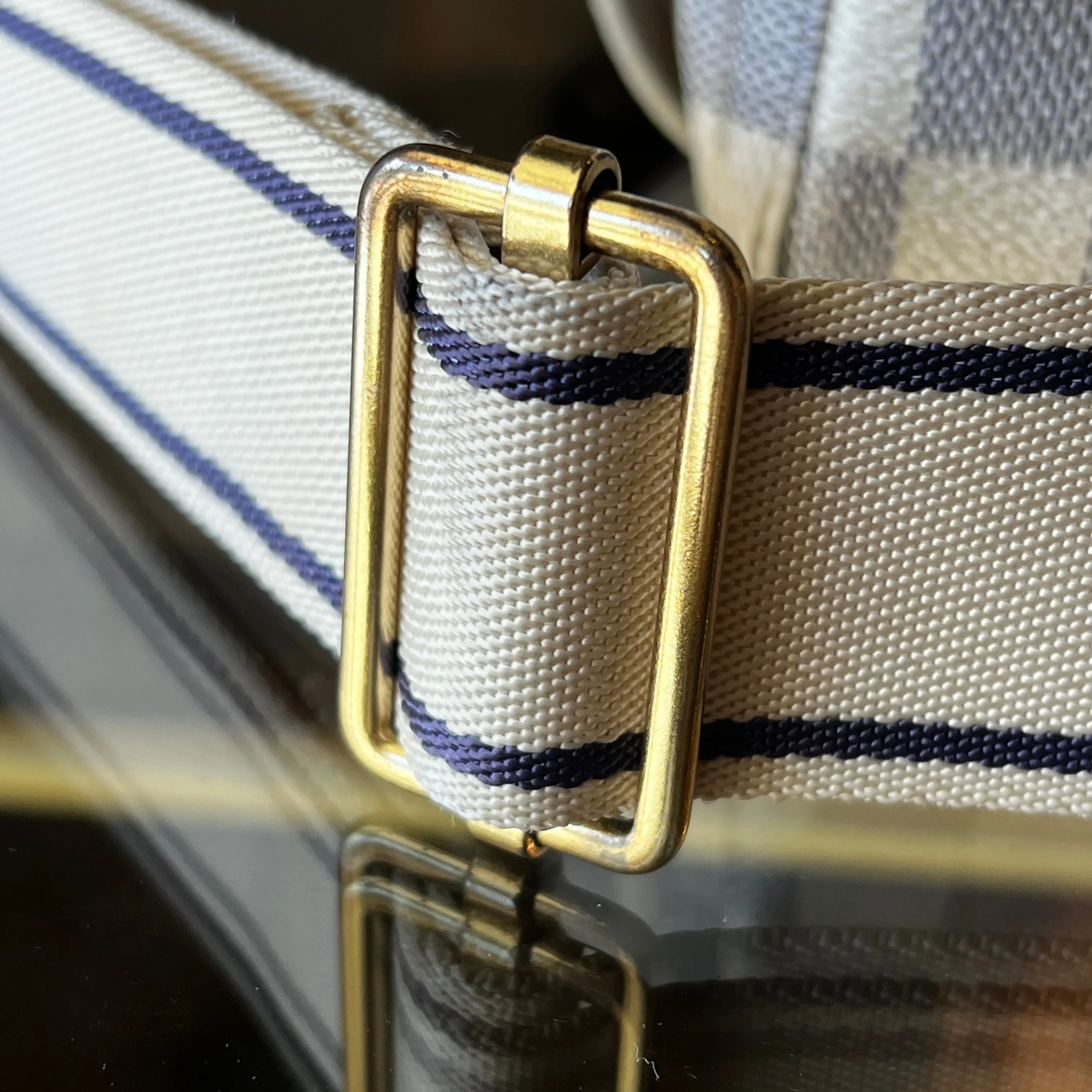 LOUIS VUITTON Naviglio Damier Azur Shoulder Bag