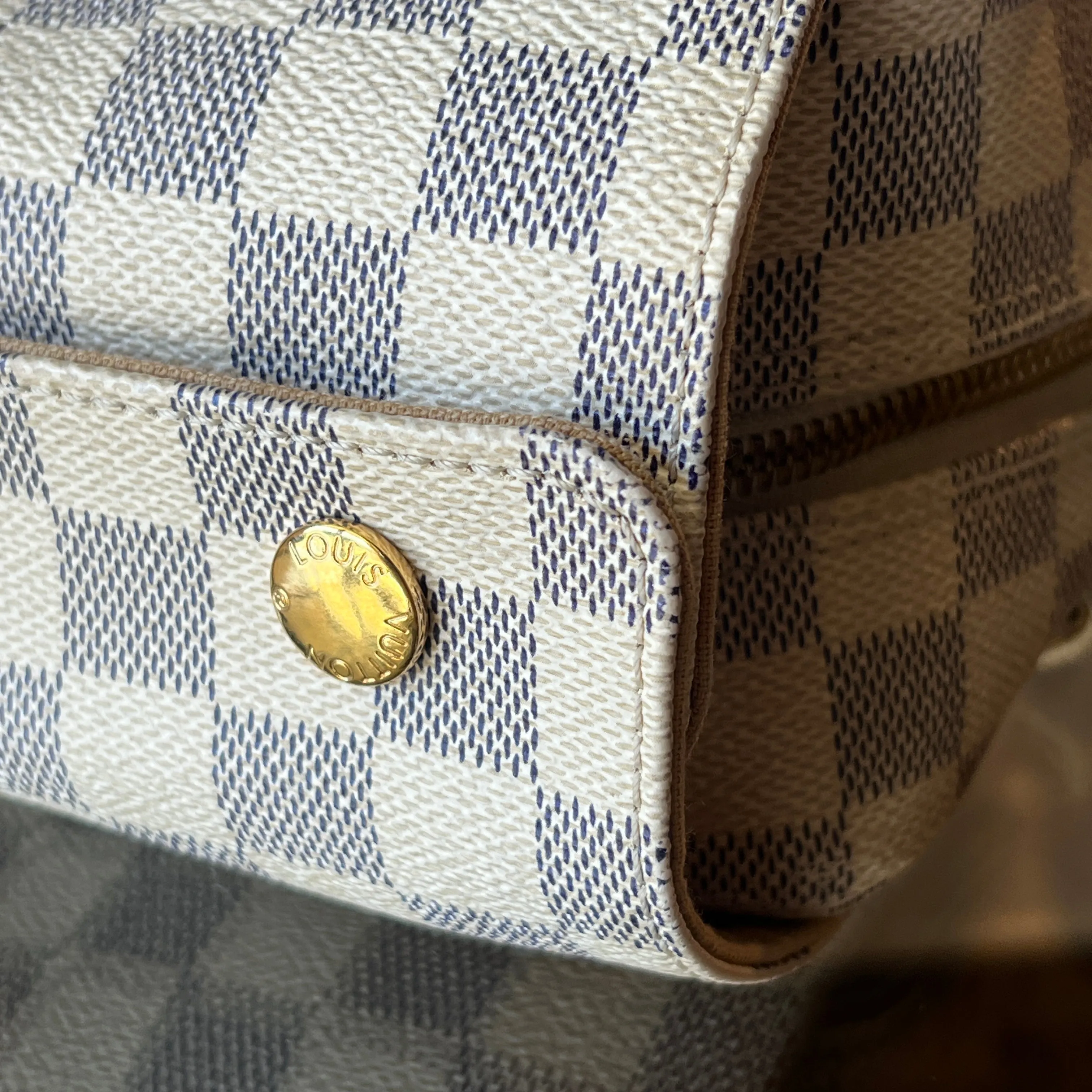 LOUIS VUITTON Naviglio Damier Azur Shoulder Bag