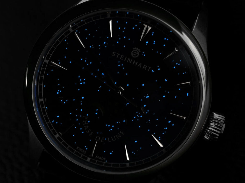 Marine 42 Moon Phase Starry Night