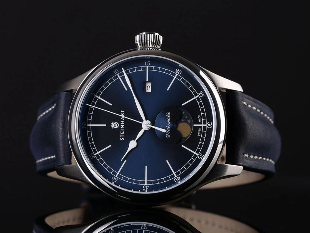 Marine Moon Phase Blue