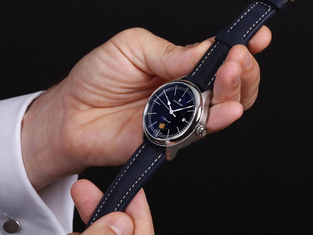 Marine Moon Phase Blue