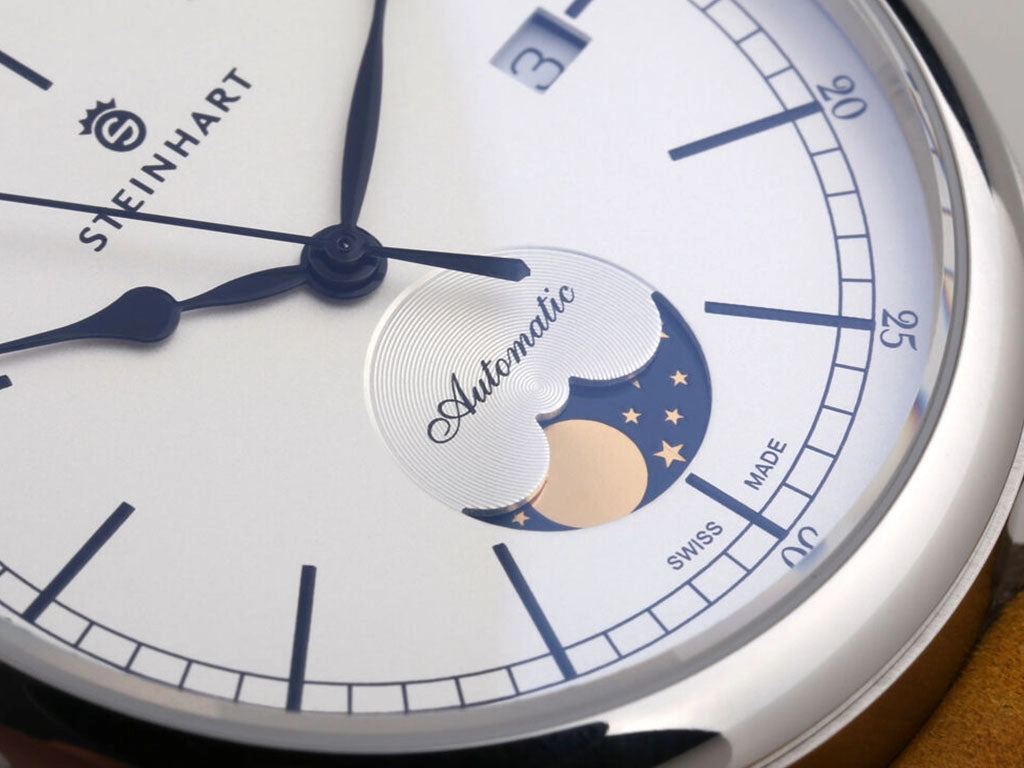 Marine Moon Phase Silver