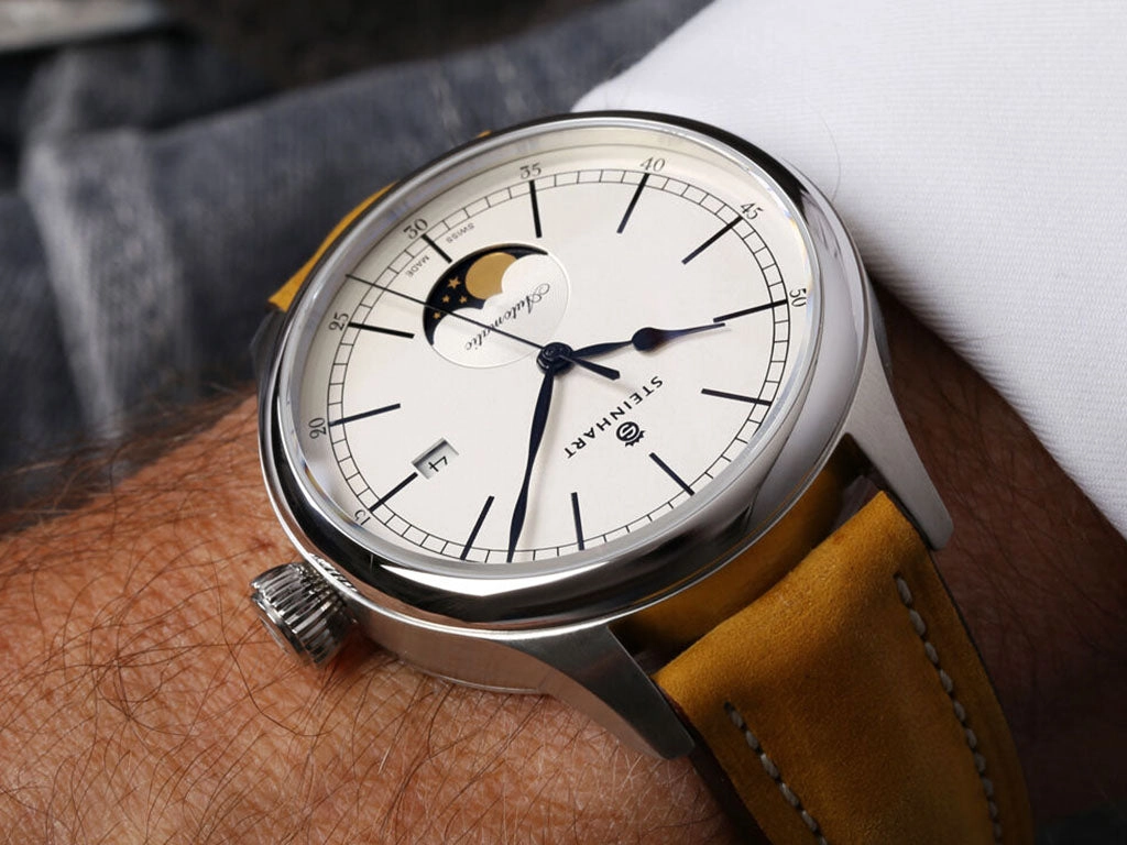 Marine Moon Phase Silver