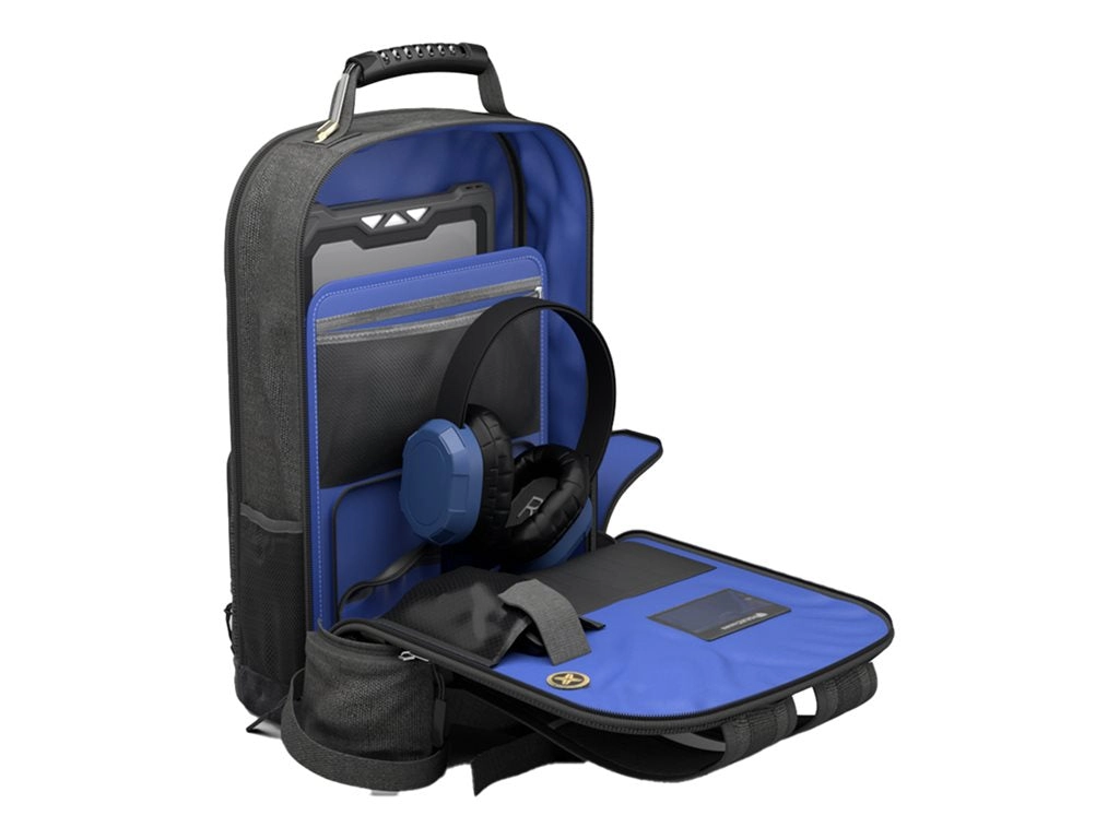 MAXCases 2.0 - Notebook carrying backpack - E-Sports - rugged - 18 - black" MC-BP-ESPT2-BLK