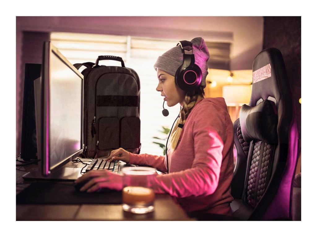 MAXCases 2.0 - Notebook carrying backpack - E-Sports - rugged - 18 - black" MC-BP-ESPT2-BLK