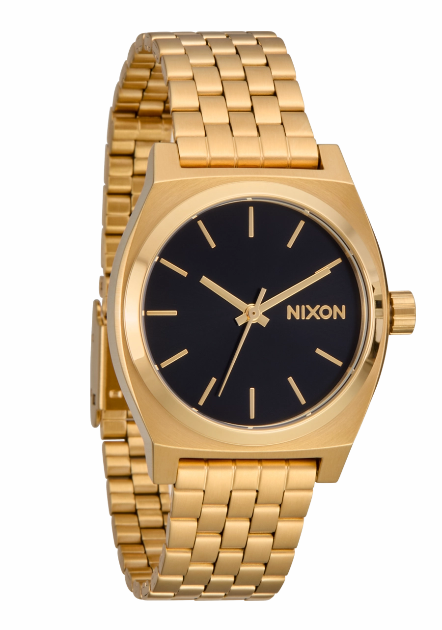 Medium Time Teller - Gold / Black / Gold