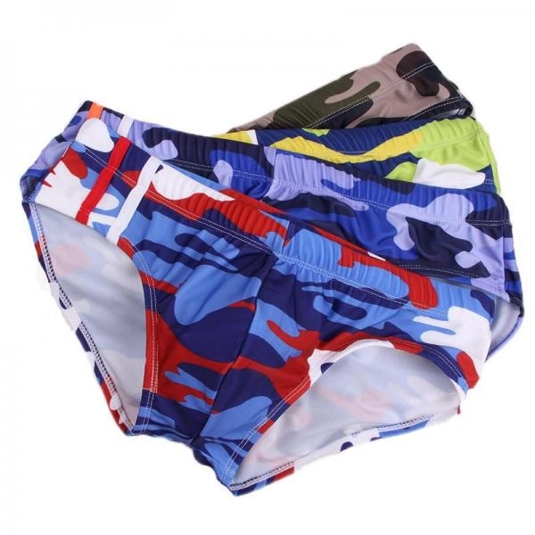 Men Camouflage Swimsuits
