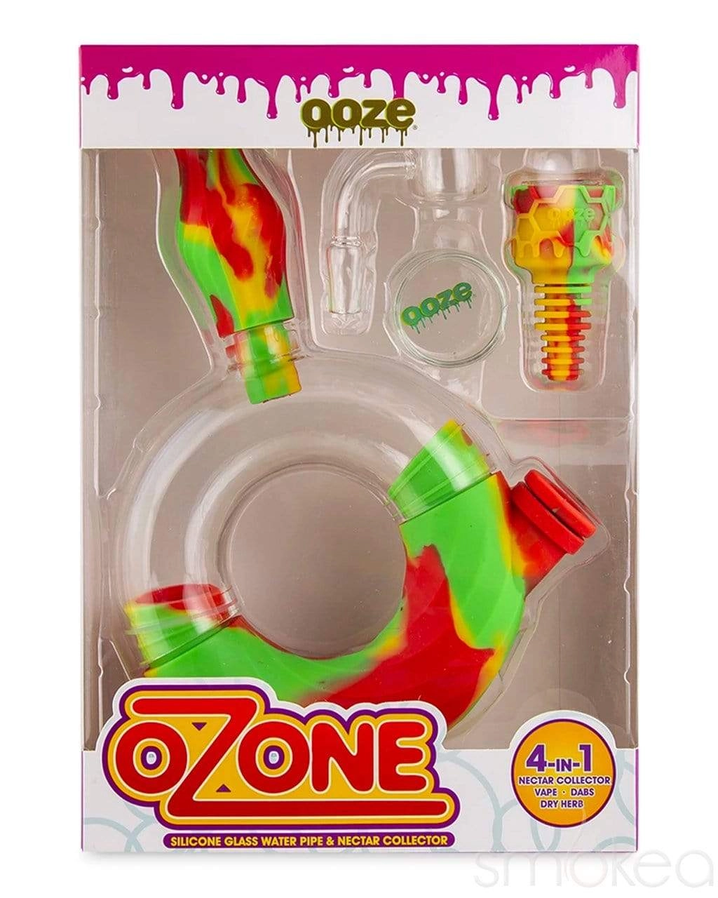 Ooze Ozone Silicone Water Pipe & Dab Straw