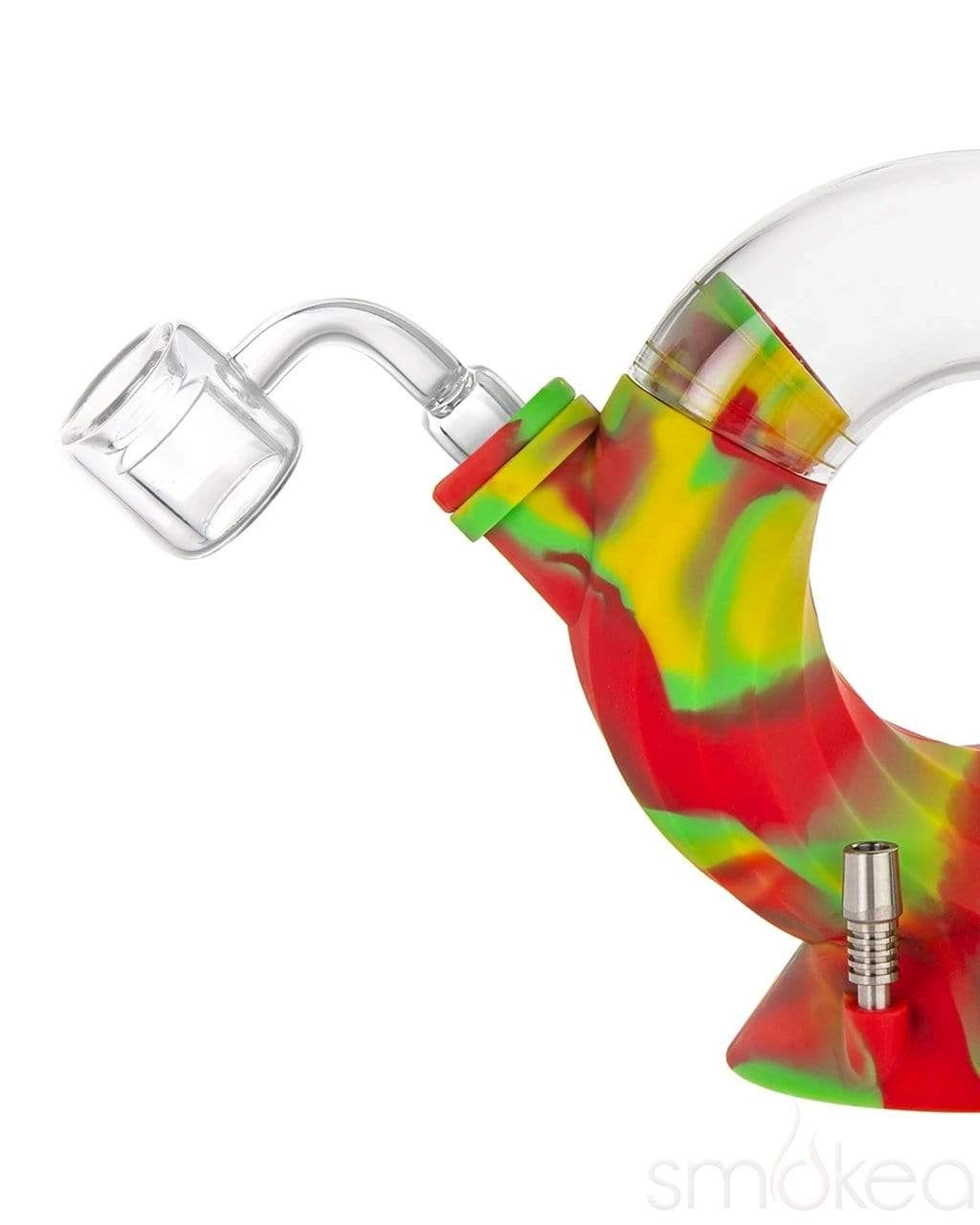 Ooze Ozone Silicone Water Pipe & Dab Straw