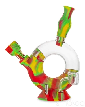 Ooze Ozone Silicone Water Pipe & Dab Straw