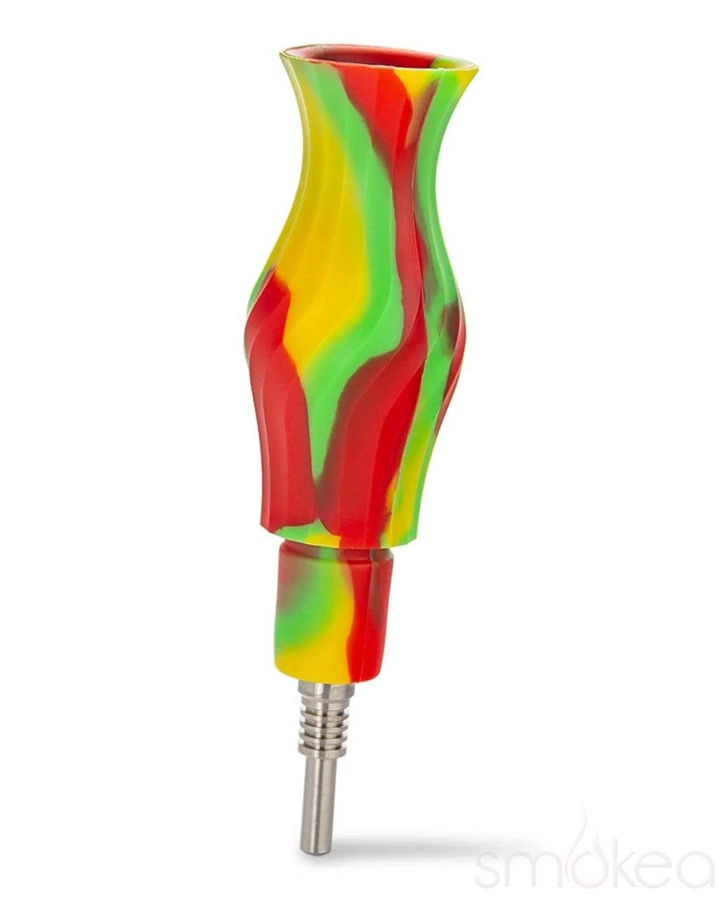 Ooze Ozone Silicone Water Pipe & Dab Straw